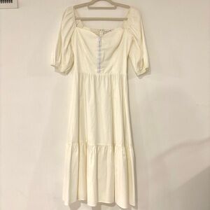 Reformation white dress